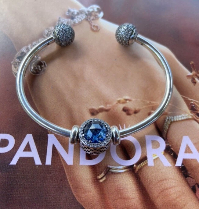 pandora bracelet with authentic used