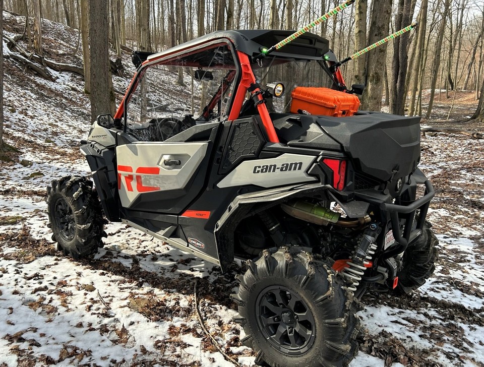 Can Am Maverick Sport Venting Polycarbonate Upper Doors KitClear eBay