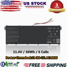 for Acer Aspire ES1-511 ES1-512 V3-371 E5-771G Battery AC14B18J AC14B13J 11.4V