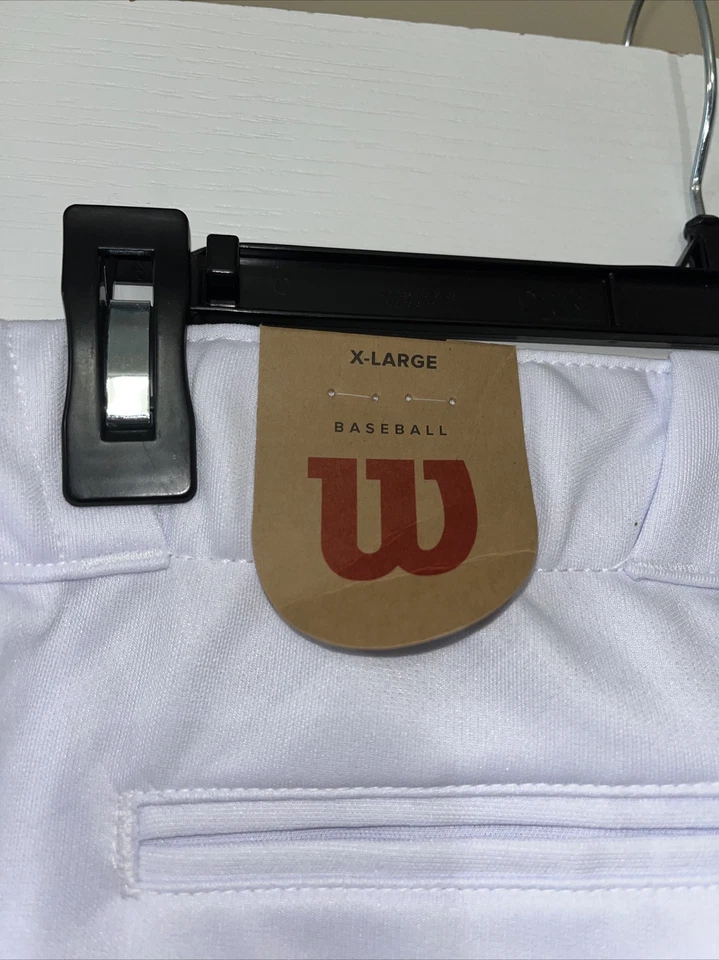 New Wilson Youth XL White Baseball Pants inseam 19 inches NWT Foto 3 de 4