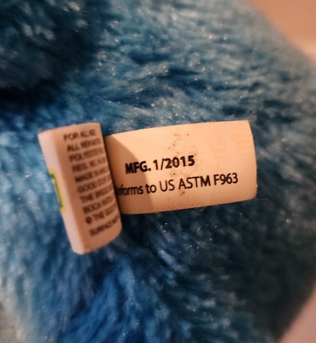 Sesame Street Cookie Monster Plush 14" - Picture 3 of 6