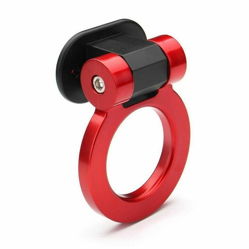 Anillo de gancho ficticio estilo deportivo estilo deportivo de pista roja para Mercedes Clase C decoración - Imagen 2 de 12