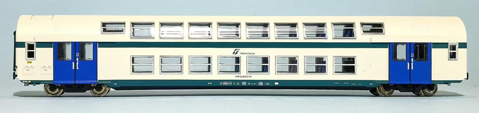 ViTrains 3432 Two Floors “Casaralta Hotels” Railway Carriage 2 IN Livery Xmpr
