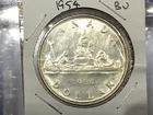 1954 Canada Silver Dollar BU   B1114