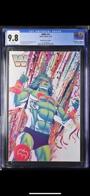 WWE #14 CGC 9.8 Boom Studios Ultimate Warrior Cover Variant Only 7 On Census