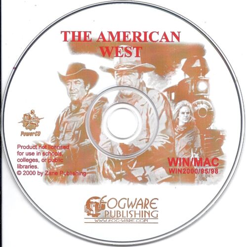 The American West PC amp MAC CD 40Fogware kids children learn fun education school41