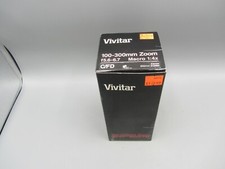 Vivitar 100-300mm Zoom f5.6-6.7 Macro FD Mount Lens For SLR/Mirrorless Cameras