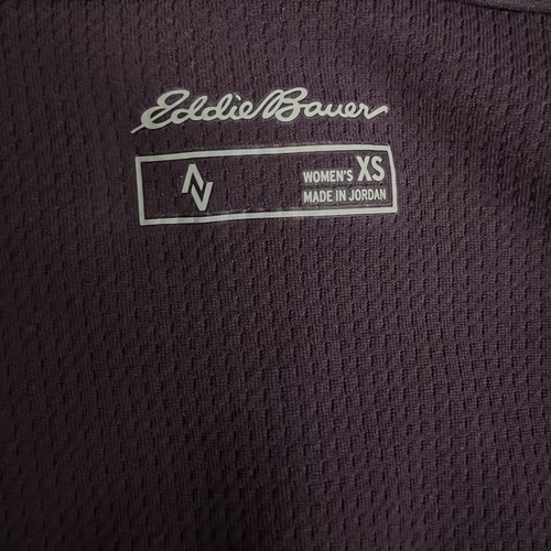 Eddie Bauer Travex Womens Open Front Cardigan Size XS Purple Long Sleeve - Picture 8 of 9