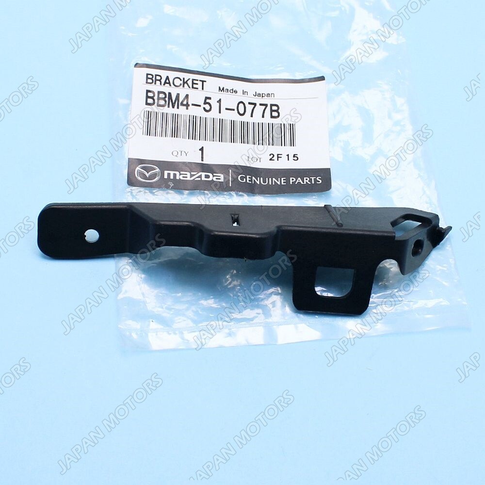 New Genuine OEM Mazda 3 Rear Bumper Outer Bracket Driver Side LH 1