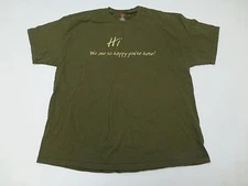 Mens Shirt Size XL Green Michaels Market & Bistro T Shirt Great Condition