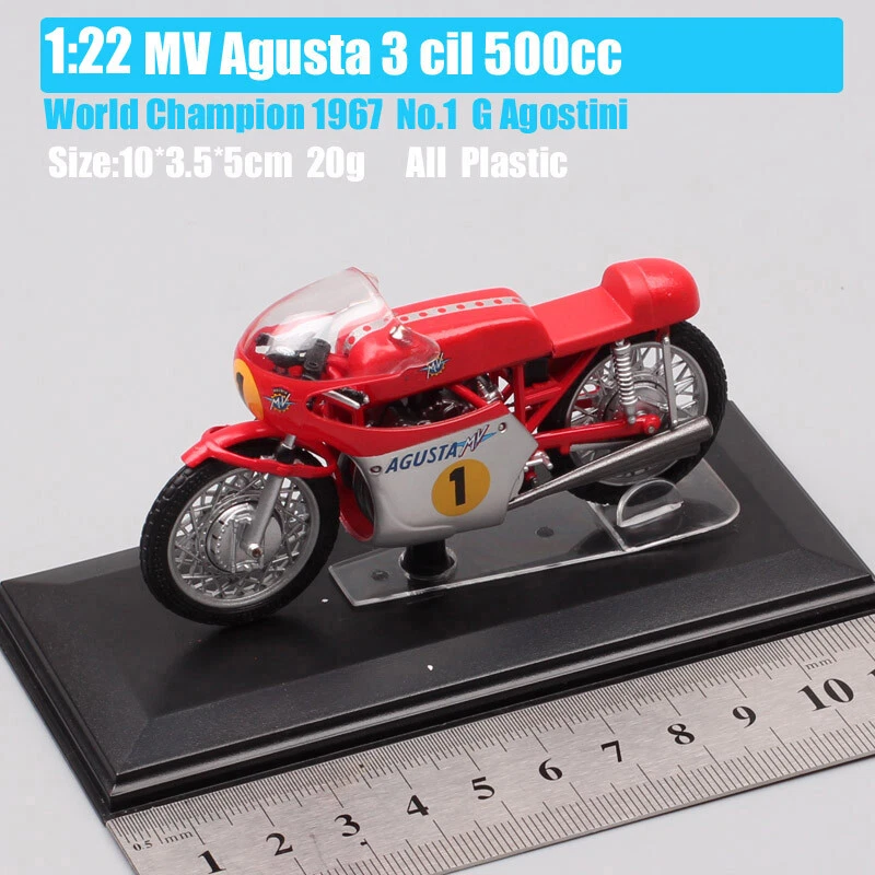 1/22 Italeri MV Agusta 4cil 500 #1 G Agostini Motorcycle Diecast Model Toy Bike - Image 2 of 4