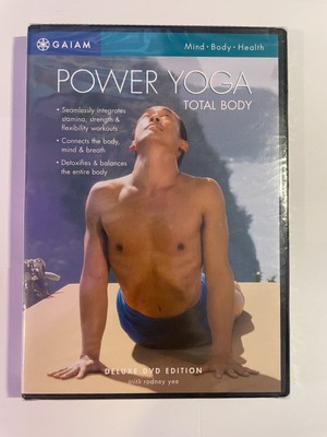 Gaiam Power Yoga - Total Body, DVD, 2003 Sealed DS67