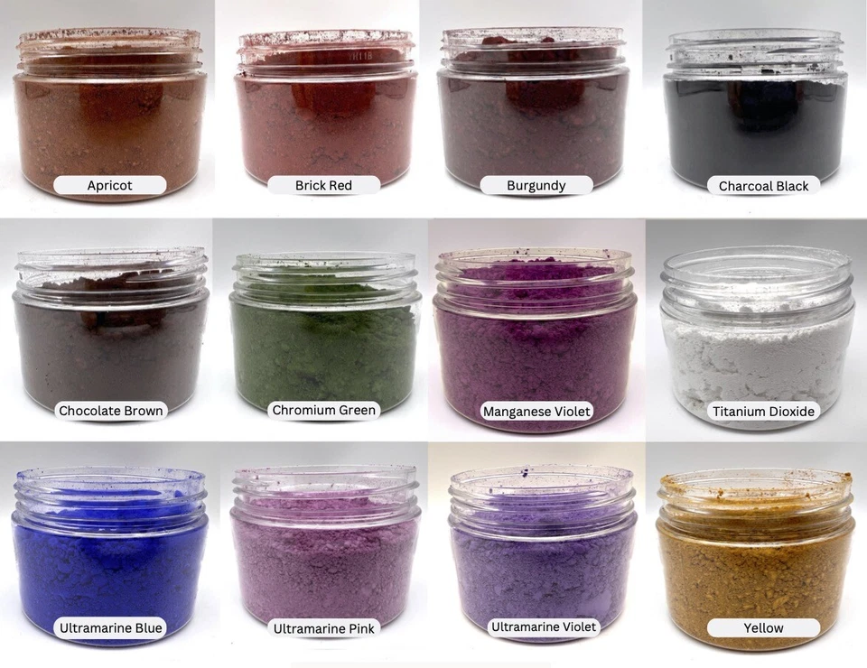 Oxide Pigment Matte Color Powder - Soap Making - Resin - Eyeshadow - Makeup - Image 2 of 2