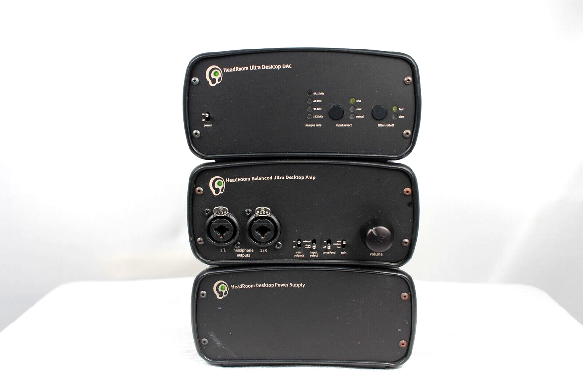 HeadRoom Ultra Desktop DAC & Amp セット HeadRoom balanced ultra desktop amp & ultra desktop DAC & desktop