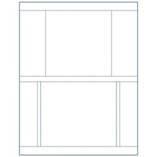 100 Sets CD Jewel Case Front and Back Inserts Matte White Inkjet/Laser