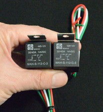 Brand New Relay x2 MAH-S-112-C-3 30 40A 12 14 V GPS Starter Disable Car Audio