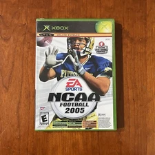 NCAA Football 2005 / Top Spin Combo (Microsoft Xbox) CIB Complete In Box