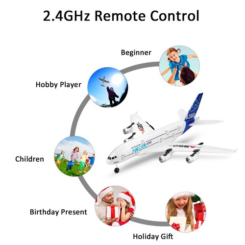 Wltoys XK A120 Aircar A380 EPP Remote Control Aircraft 3CH 2.4GHz RC Plane R5P9 - Picture 3 of 15