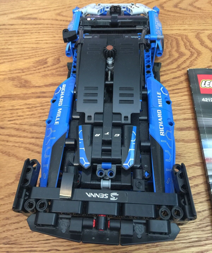 LEGO MCLAREN SENNA GTR RICHARD MILLE CAR BUILT BOOKLET 42123 TECHNIC INCOMPLETE - Picture 4 of 15