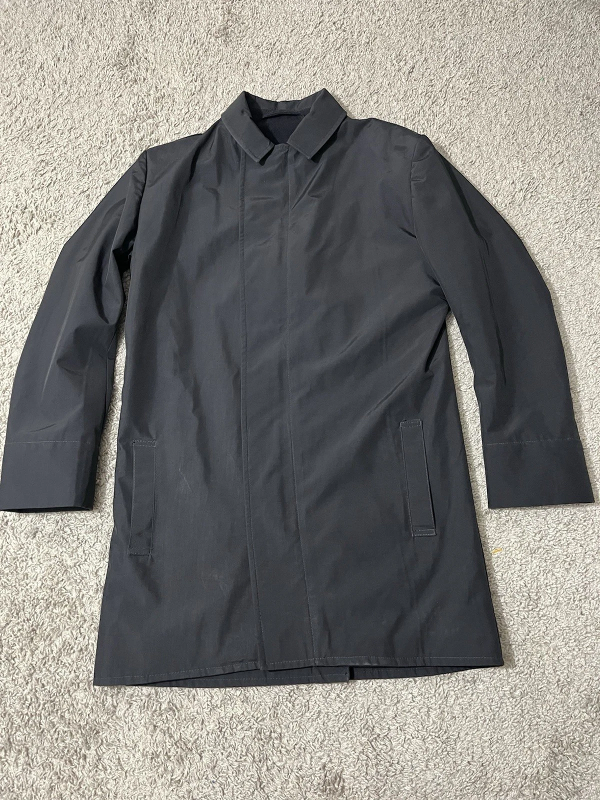 HARPUTSOWN Men’s Avant Garde Asymmetrical Longline Coat Made in SF Medium (est). image 10