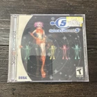 Sega Dreamcast Space Channel 5 Lenticular Cover Complete CIB