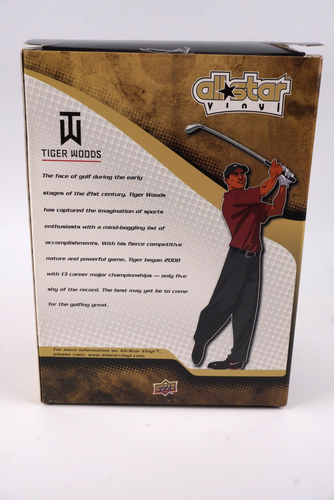 Upper Deck 2009 Tiger Woods All Star Collectible Vinyl Action Figure NEW - Picture 6 of 8