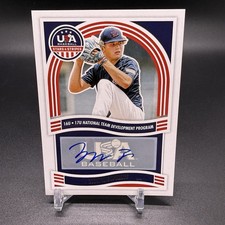 2024 Panini USA Zion Theophilus Baseball #NTS-ZT Auto LSU Tigers Rookie