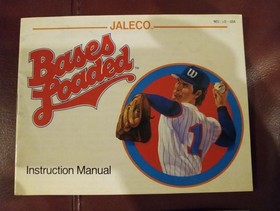 NES 4x Cartridge Lot W/Manuals Bases Loaded Baseball Double Dribble Ice Hockey