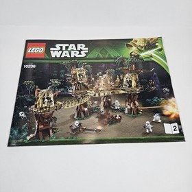 Lego Star Wars 10236 Ewok Village Instruction Books 1,2,&3 