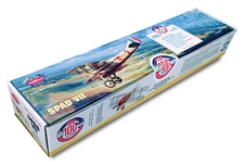 Guillow Spad VII WWI Laser-Cut Balsa Wood Scale Model Airplane Kit, 18"  GUI-102