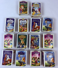 McDonalds 1995 1996 Disney Masterpiece VHS Happy Meal Toys Lot of 14