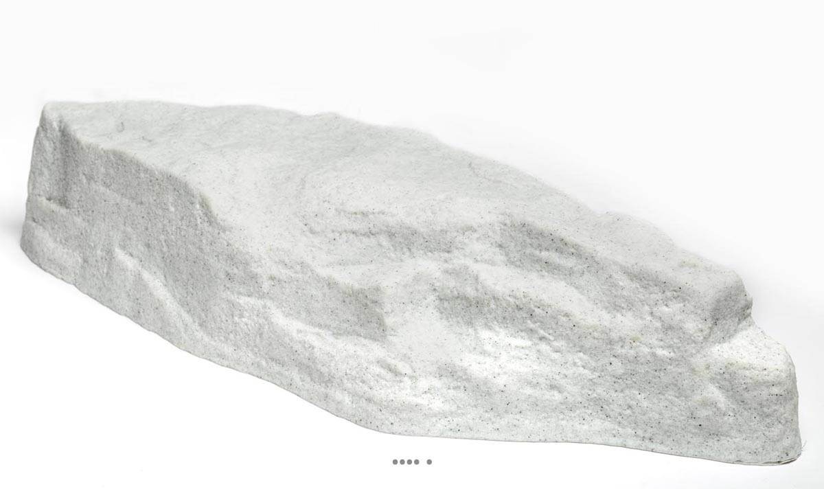 Pierre artificielle granite blanc, la solution légère anti mal de dos