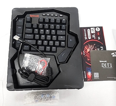 Redragon K585 R  Pro RGB Mechanical One-Handed Keypad Keyboard 5 Macro-USB Wired