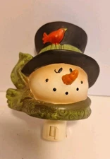 Suzi Skoglund Snowman Night Light S4757 Licensed by Linda McDonald 