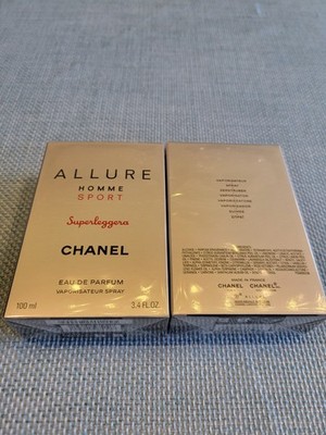 Limited CHANEL Allure Homme Sport SUPERLEGGERA EDP 3.4oz/100ml NEW & SEALED