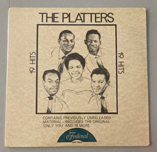 THE PLATTERS 19 hits VINYL LP ALBUM NEW 1977 KING RECORDS