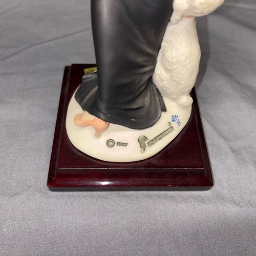 1987 Giuseppe Armani Figur Dame mit Pudel - Bild 9 von 10