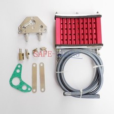 Oil Cooler Cooling Radiator For 50cc 70cc 90cc 110cc 125cc Dirt Pit Bike Red *