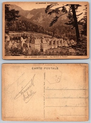 La Grande Chartreuse Mountain Monastery Postcard