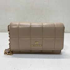 Michael Kors Beige Soho Small Quilted Leather...