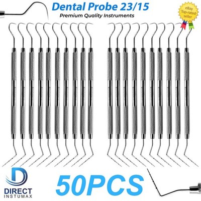 Dental Perio Explorer 23 Probe UNC 15 Color Marking Diagnostic Double Ended Tool