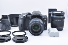Olympus E-510 Four Thirds DSLR Camera Double Zoom Kit 14-42mm 40-150mm Japan