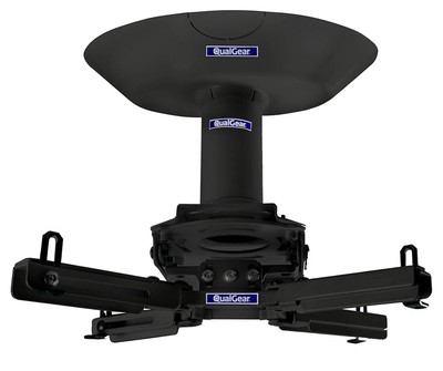 Pro-AV QG-KIT-CA-3IN-B Single Joist Ceiling Adapter, 3'' 1.5'' Projector Mount ...