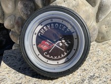 Chevrolet Corvette Tire Wall Clock-10 In Tall-