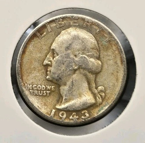 1943-P 90% Silver Washington Quarter US Mint Philadelphia