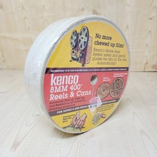 Pack of 3 Kenco Plastic 7" 400' 8mm Movie Film Reels NEW OLD STOCK