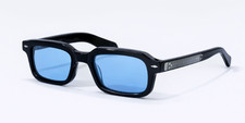 Jacques Marie Mage SANDRO Black/Blue 51-22-145mm With Case New