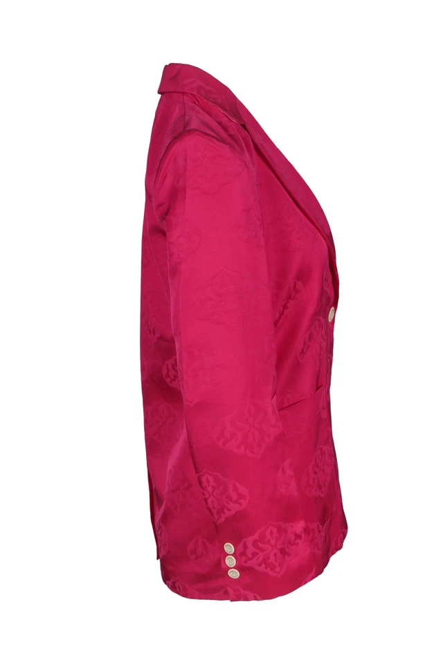 Sandro Paris Women's Jacket Size 36 FR / S Blazer Jacket Linen Blend SFPVE00408 - Image 3 of 4