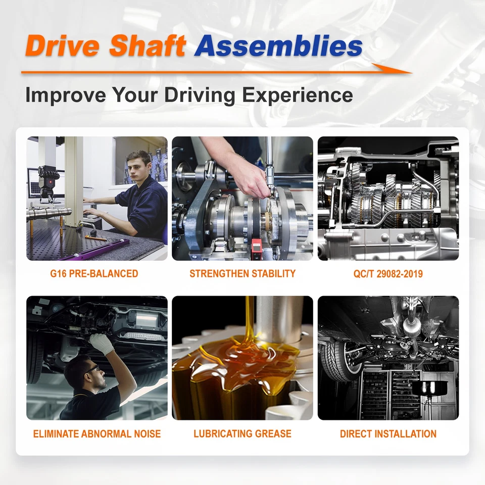 3710048010 Rear Driveshaft Prop Shaft Assembly for Lexus RX300 3.0 AWD 1999-2003 Foto 3 de 4