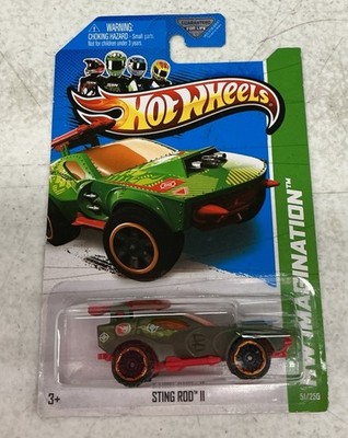 2013 Hot Wheels Street Pests Sting Rod II Treasure Hunt